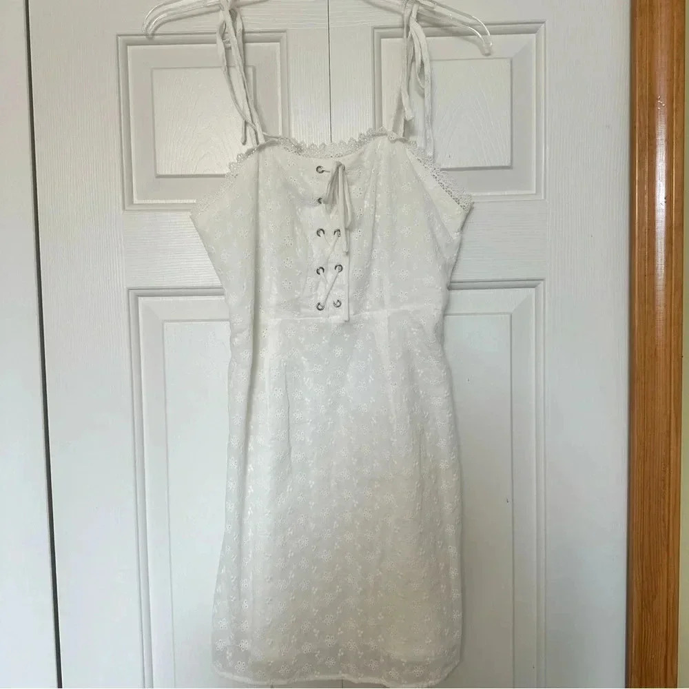Princess Polly Eyelet Mini Dress